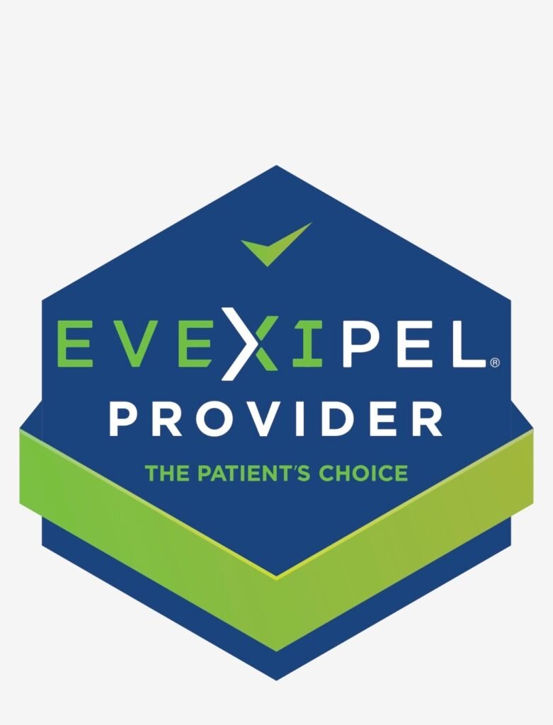 Evexipel Provider badge - The Patient's Choice